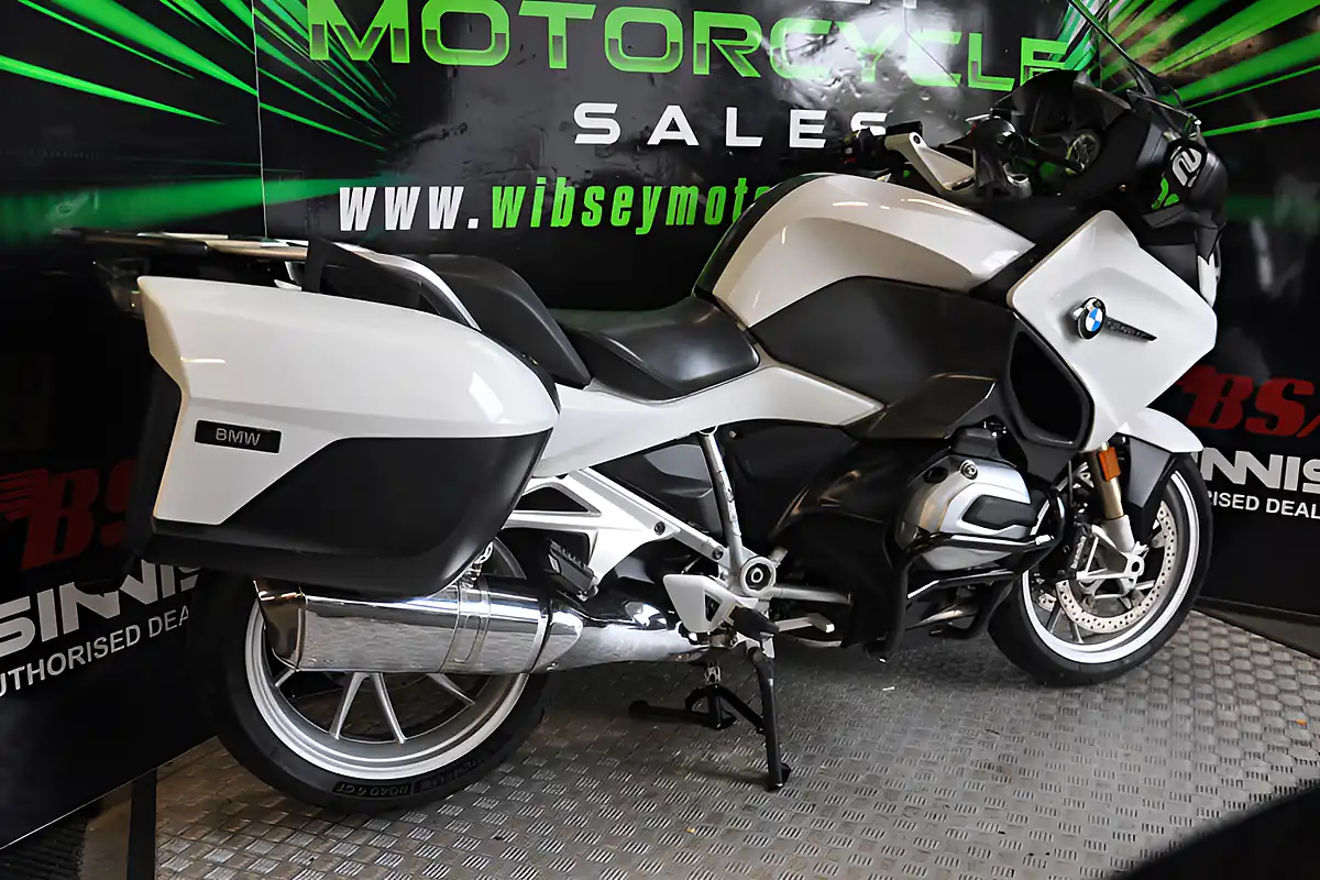 Used 2016 BMW R1200 Rt Tourer White - Interior and Exterior details 14