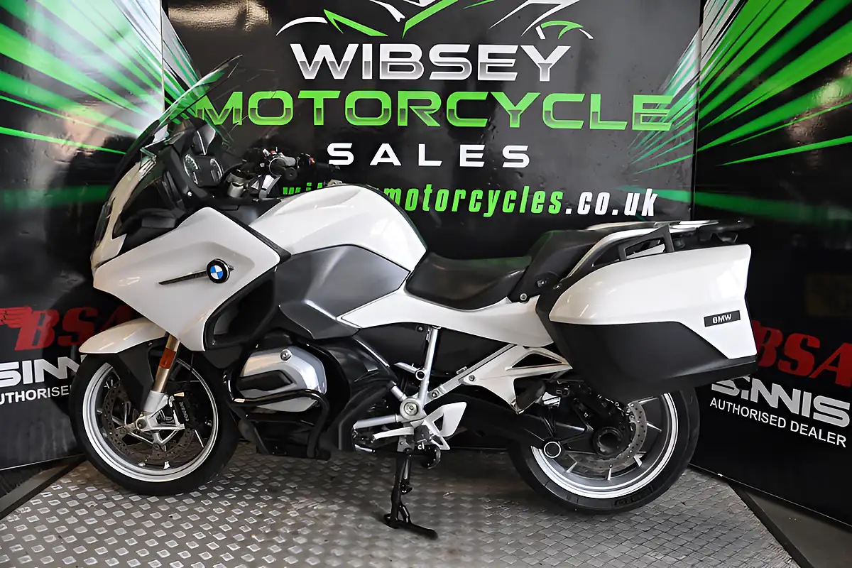 Used 2016 BMW R1200 Rt Tourer White - Interior and Exterior details 2