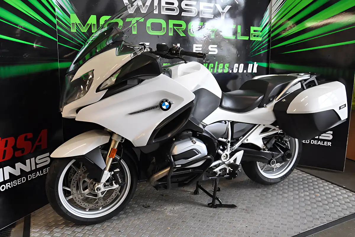 Used 2016 BMW R1200 Rt Tourer White - Interior and Exterior details 4