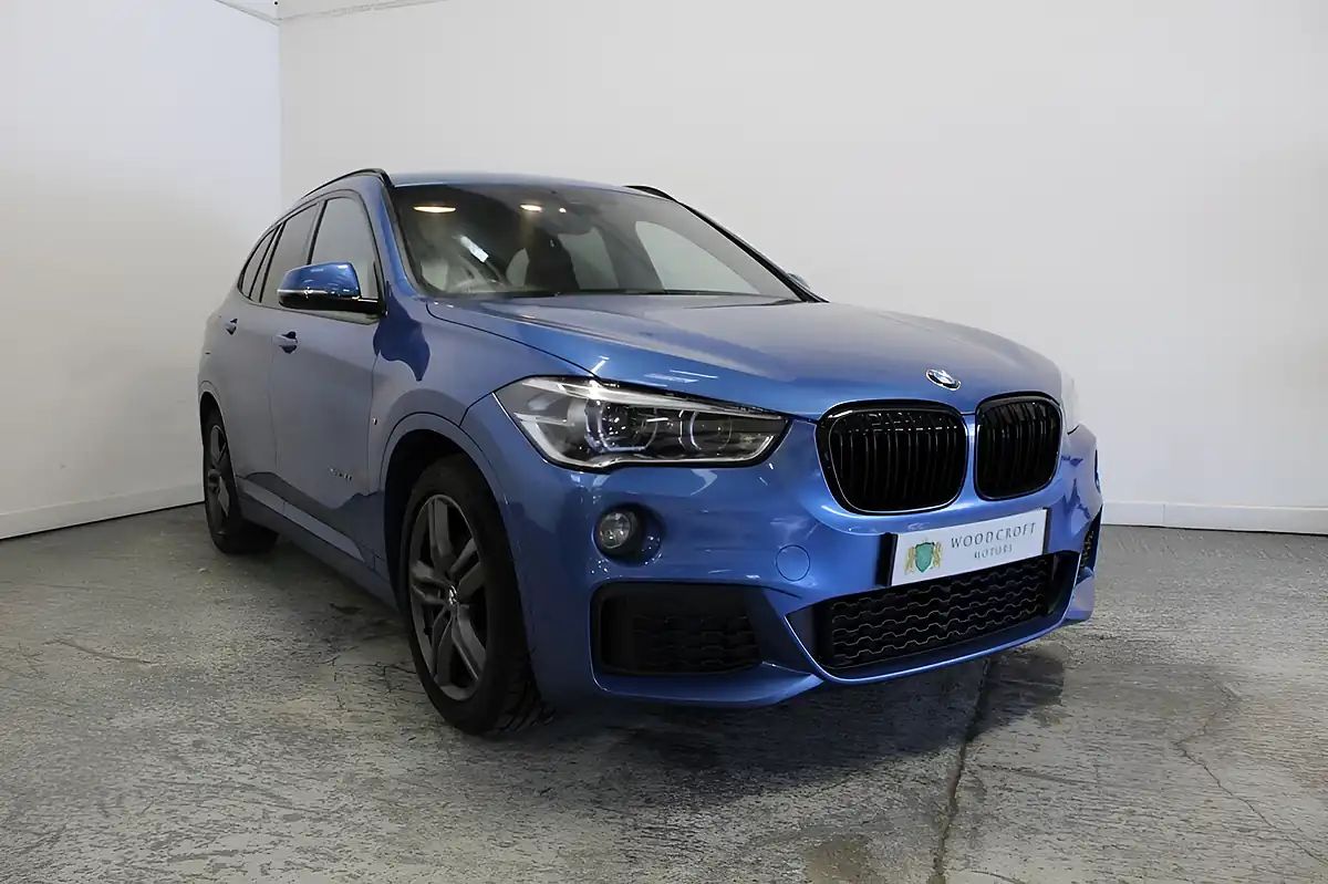 Used 2016 BMW X1 M Sport Blue - Front View