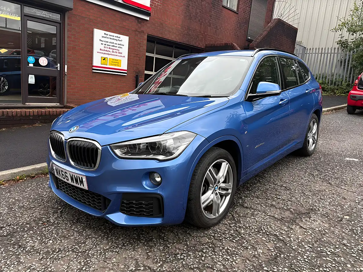 Used 2016 BMW X1 M Sport Blue - Interior and Exterior details 8