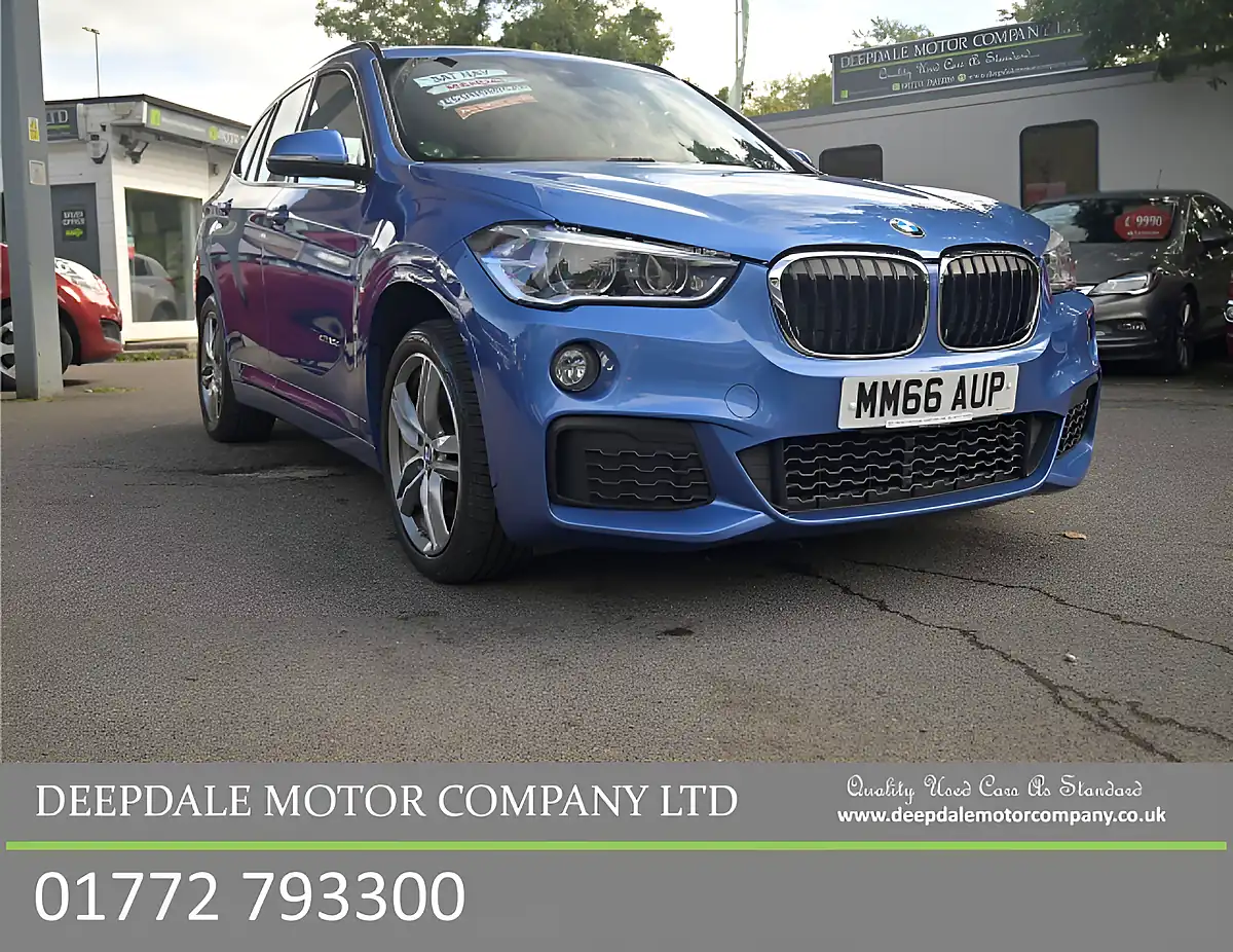 Used 2016 BMW X1 M Sport Estoril Blue - Front View
