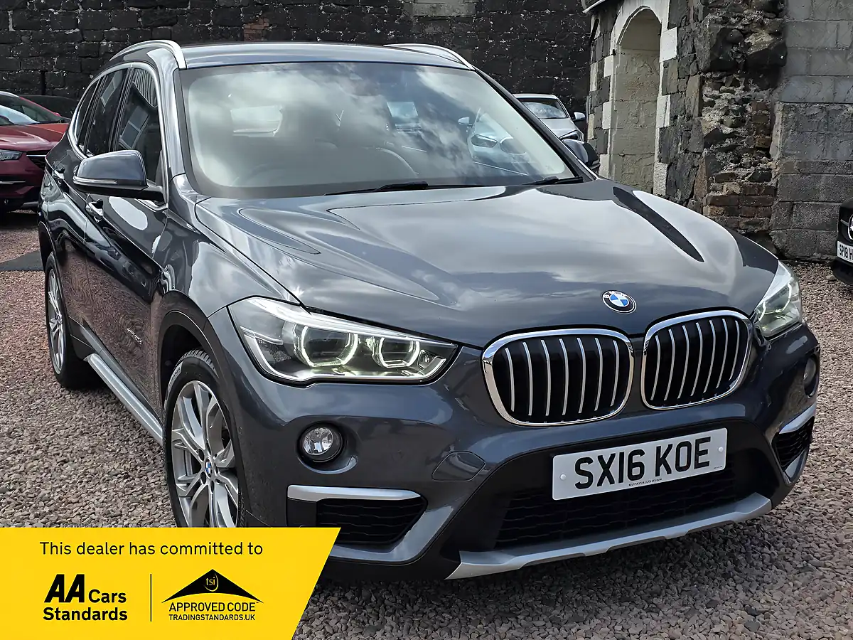 Used 2016 BMW X1 Xline Mineral Grey Metallic - Front View