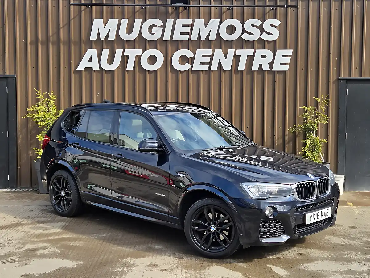 Used 2016 BMW X3 M Sport Black - Front View