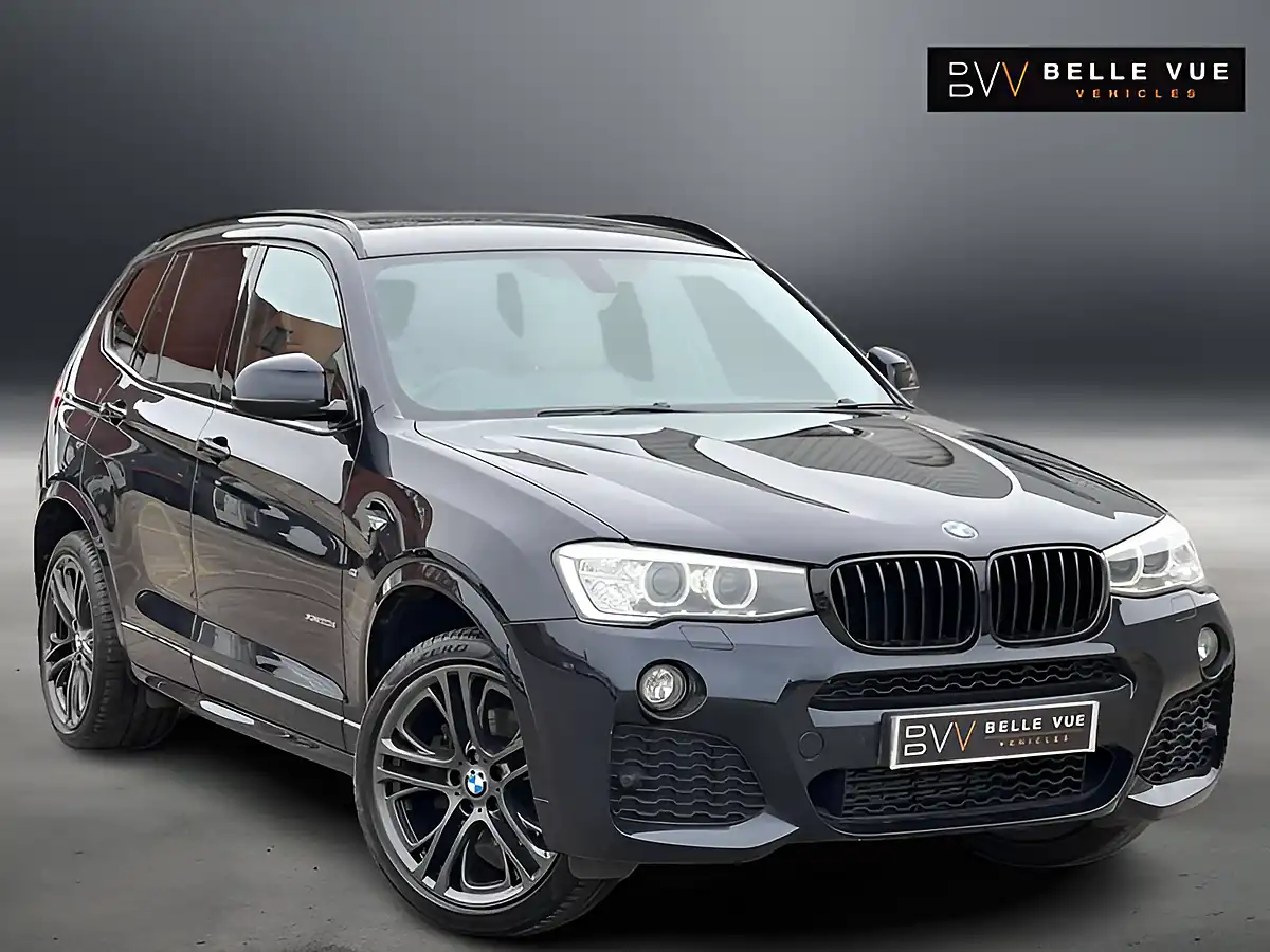 Used 2016 BMW X3 M Sport Carbon Black - Front View