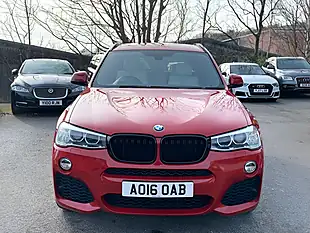 Used 2016 BMW X3 M Sport Red - Interior and Exterior details 10