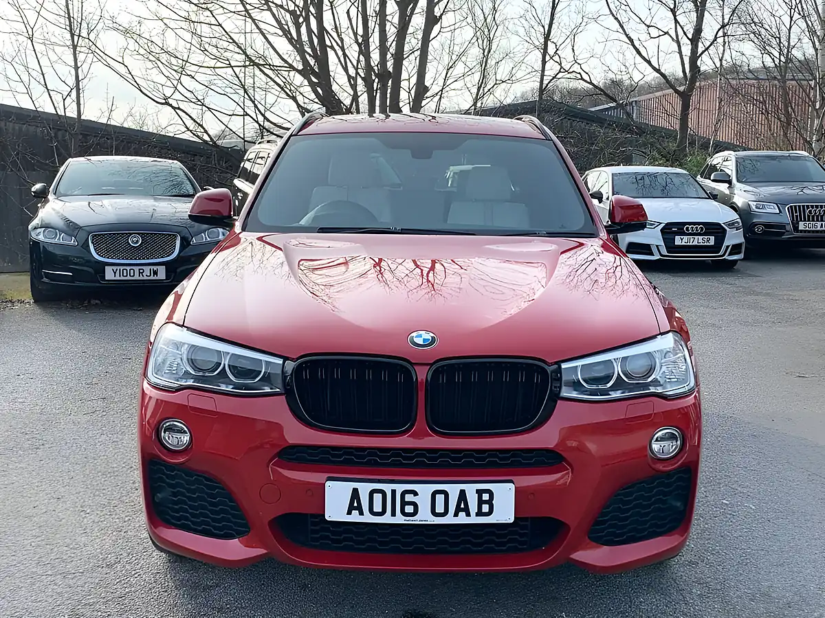 Used 2016 BMW X3 M Sport Red - Interior and Exterior details 10
