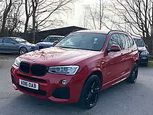 Used 2016 BMW X3 M Sport Red - Interior and Exterior details 2