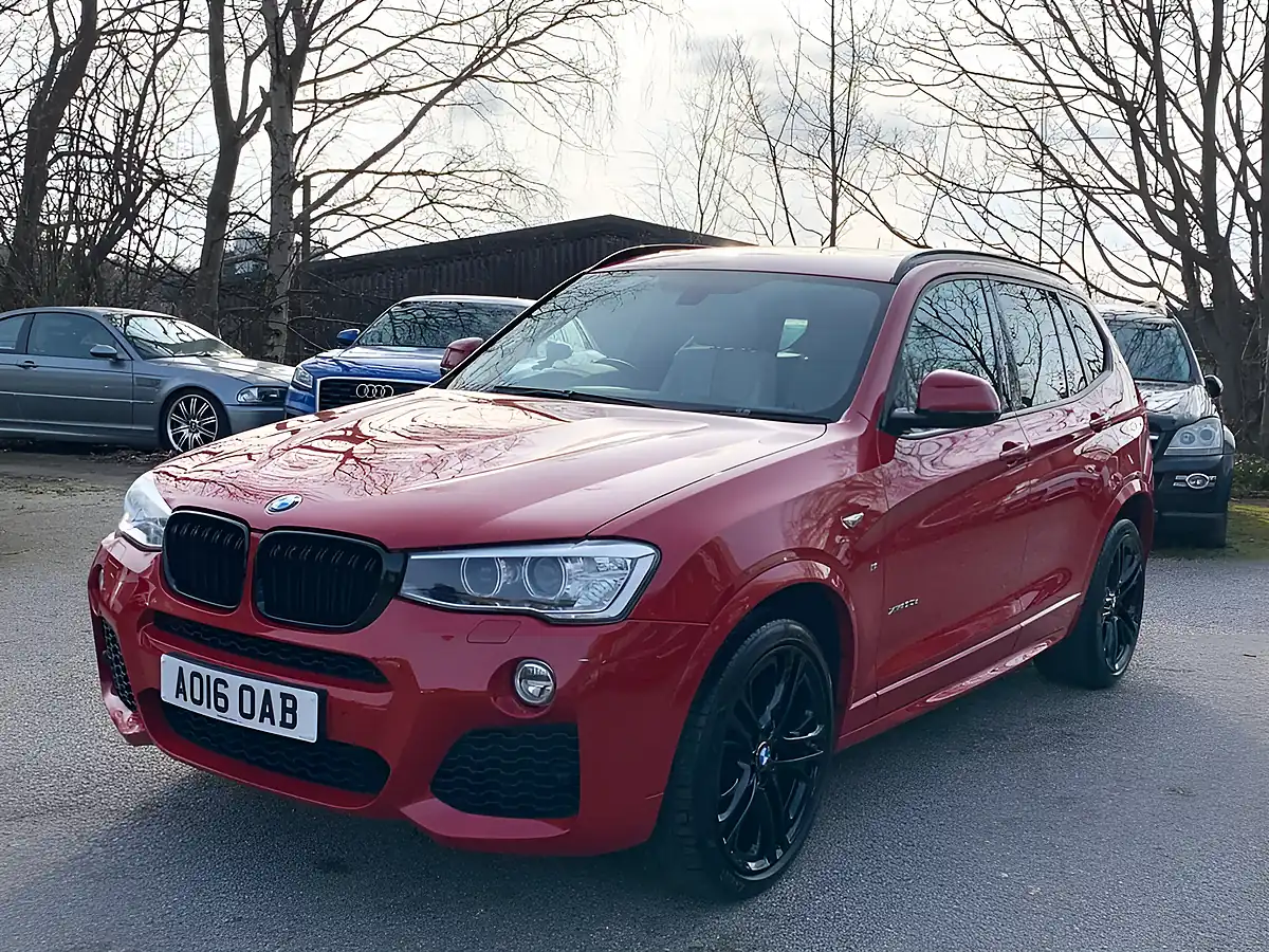 Used 2016 BMW X3 M Sport Red - Interior and Exterior details 2