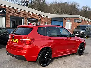 Used 2016 BMW X3 M Sport Red - Interior and Exterior details 3