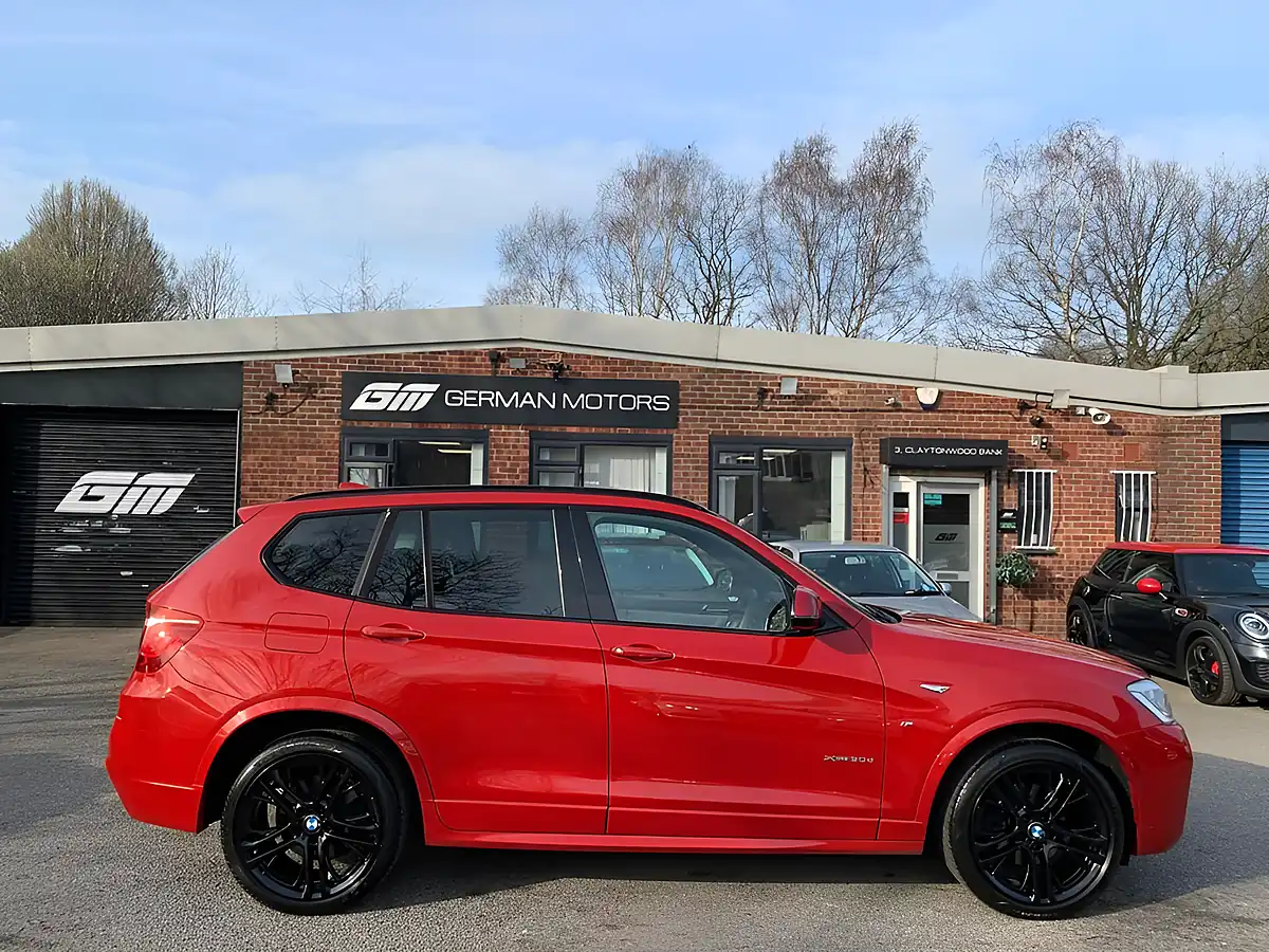 Used 2016 BMW X3 M Sport Red - Interior and Exterior details 6