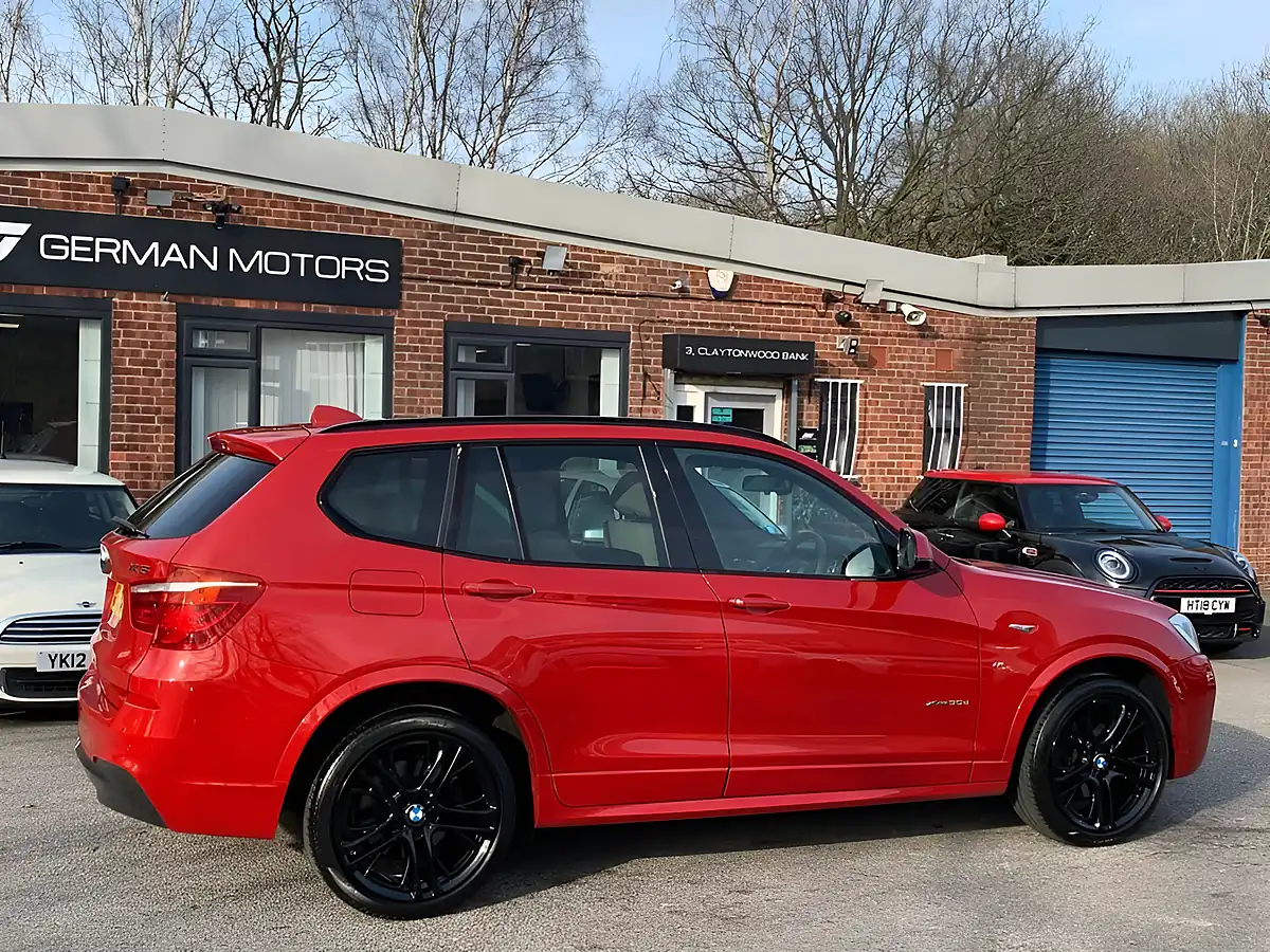 Used 2016 BMW X3 M Sport Red - Interior and Exterior details 7