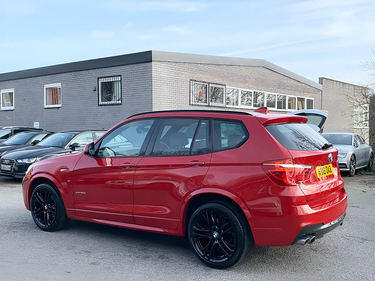 Used 2016 BMW X3 M Sport Red - Interior and Exterior details 8