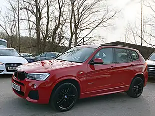 Used 2016 BMW X3 M Sport Red - Interior and Exterior details 9