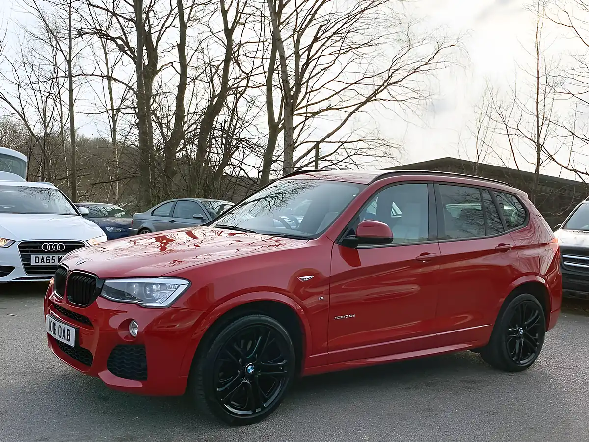 Used 2016 BMW X3 M Sport Red - Interior and Exterior details 9