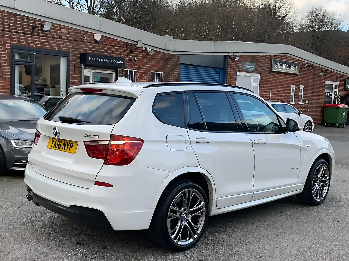 Used 2016 BMW X3 M Sport White - Interior and Exterior details 3