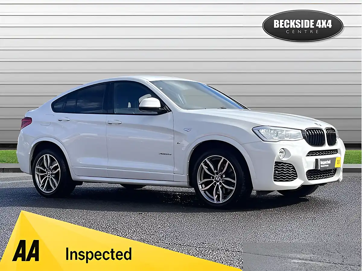 Used 2016 BMW X4 M Sport Alpine White - Front View