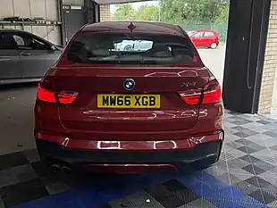 Used 2016 BMW X4 M Sport Red - Interior and Exterior details 14