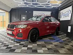 Used 2016 BMW X4 M Sport Red - Interior and Exterior details 4