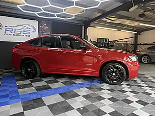 Used 2016 BMW X4 M Sport Red - Interior and Exterior details 6