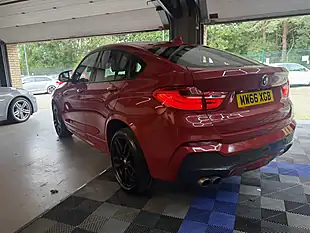 Used 2016 BMW X4 M Sport Red - Interior and Exterior details 9