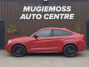 Used 2016 BMW X4 M Sport Red - Interior and Exterior details 4