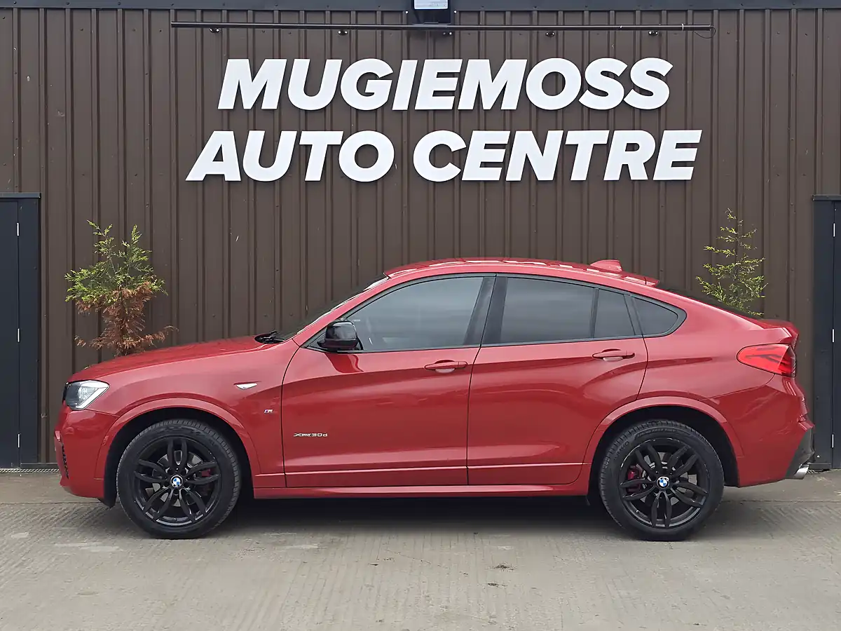 Used 2016 BMW X4 M Sport Red - Interior and Exterior details 4