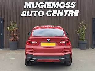Used 2016 BMW X4 M Sport Red - Interior and Exterior details 5