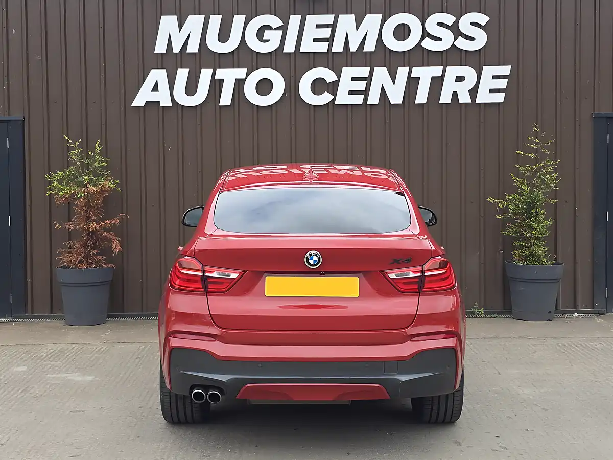 Used 2016 BMW X4 M Sport Red - Interior and Exterior details 5