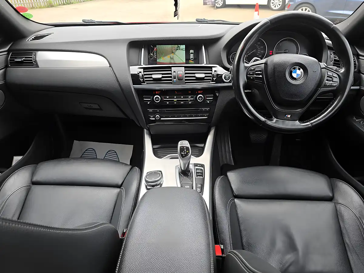 Used 2016 BMW X4 M Sport Red - Interior and Exterior details 7