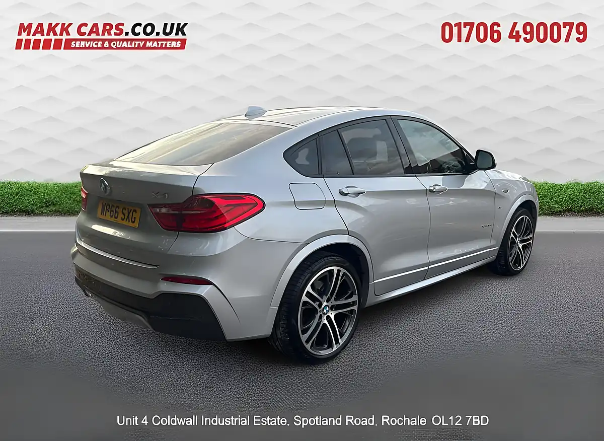 Used 2016 BMW X4 M Sport Silver - Interior and Exterior details 3