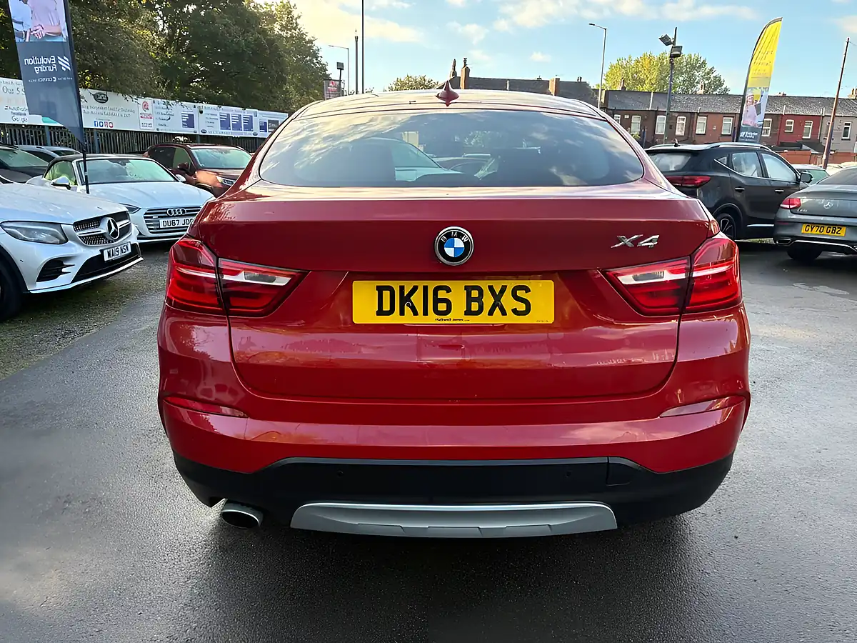 Used 2016 BMW X4 Xline Red - Interior and Exterior details 10