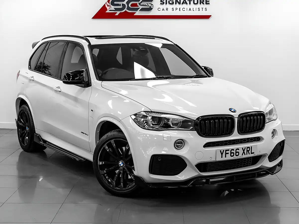 Used 2016 BMW X5 M Sport Alpine White - Interior and Exterior details 8