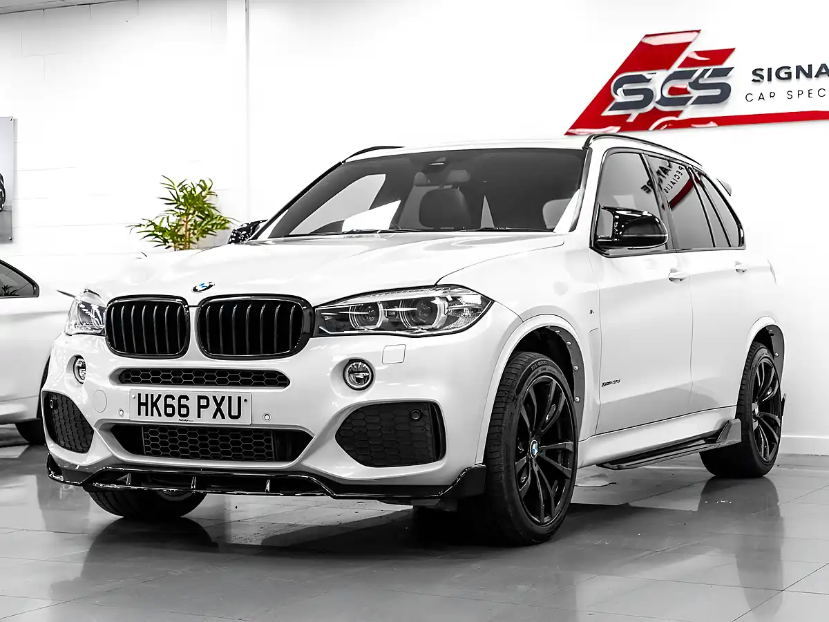Used 2016 BMW X5 M Sport Mineral White - Interior and Exterior details 2