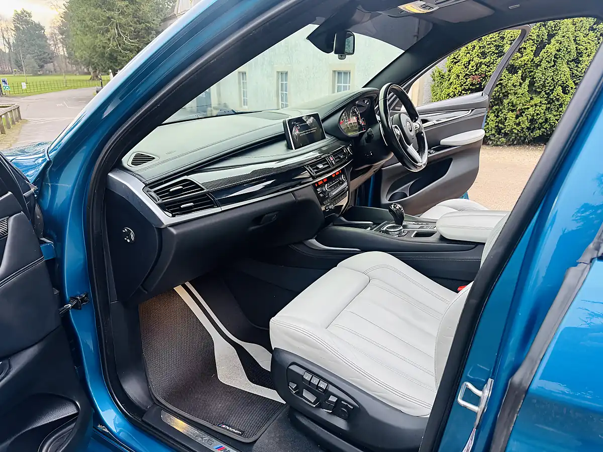 Used 2016 BMW X6 M Long Beach Blue - Interior and Exterior details 12