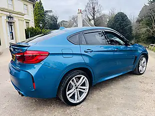 Used 2016 BMW X6 M Long Beach Blue - Interior and Exterior details 2