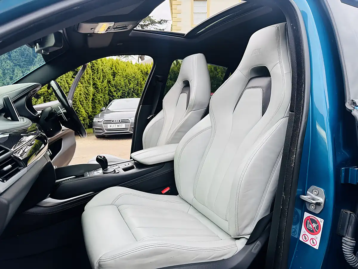 Used 2016 BMW X6 M Long Beach Blue - Interior and Exterior details 4