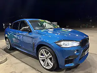 Used 2016 BMW X6 M Long Beach Blue - Interior and Exterior details 5