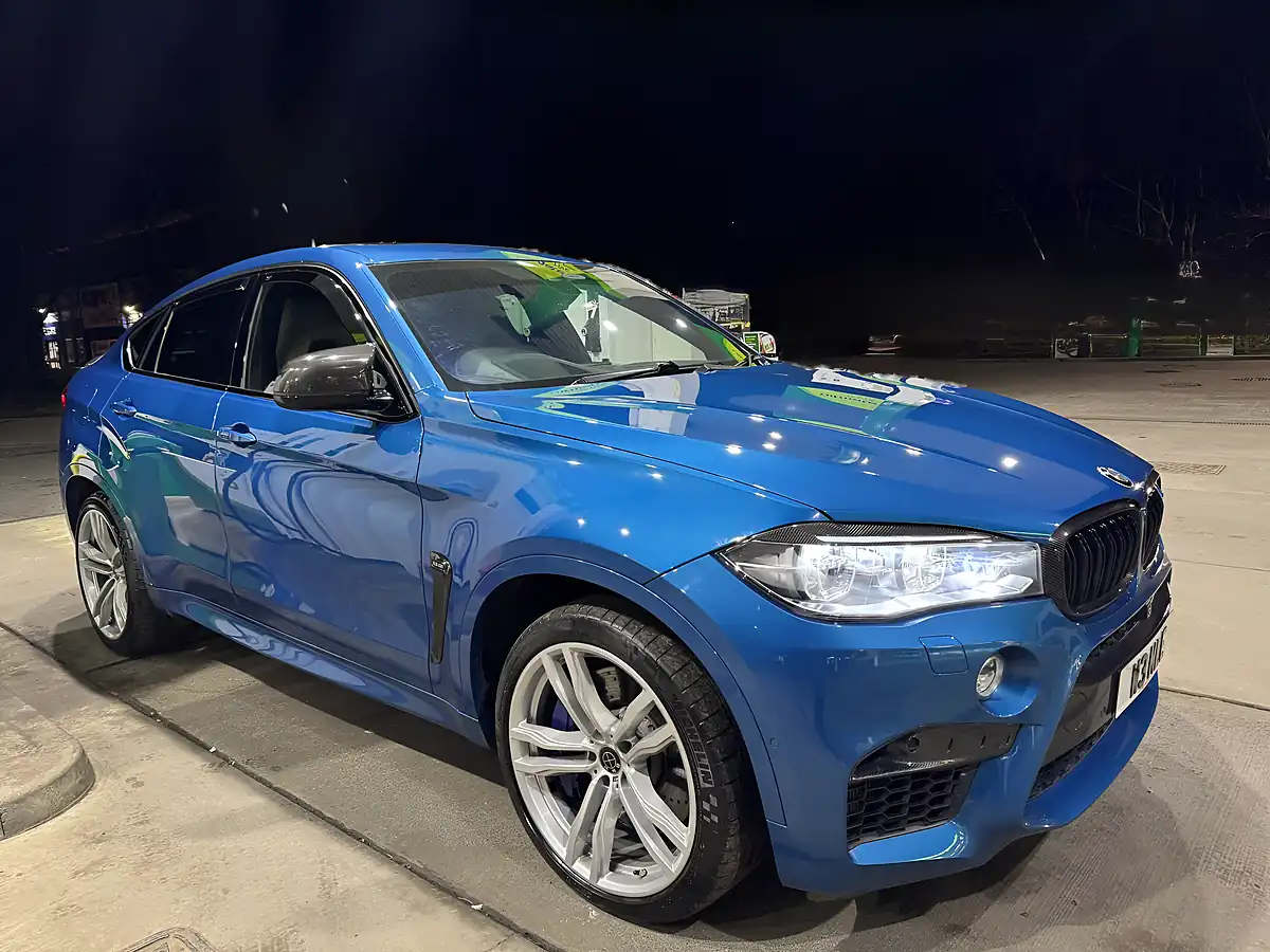 Used 2016 BMW X6 M Long Beach Blue - Interior and Exterior details 5