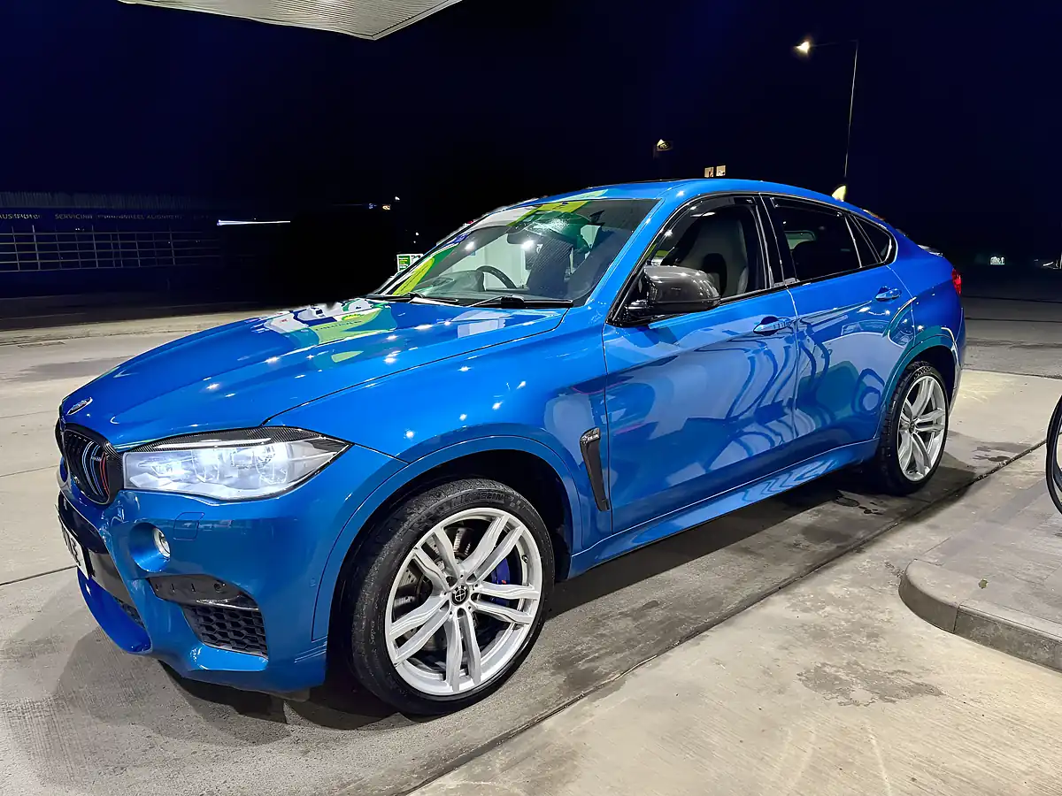 Used 2016 BMW X6 M Long Beach Blue - Interior and Exterior details 7