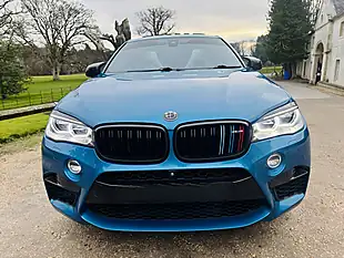 Used 2016 BMW X6 M Long Beach Blue - Interior and Exterior details 8