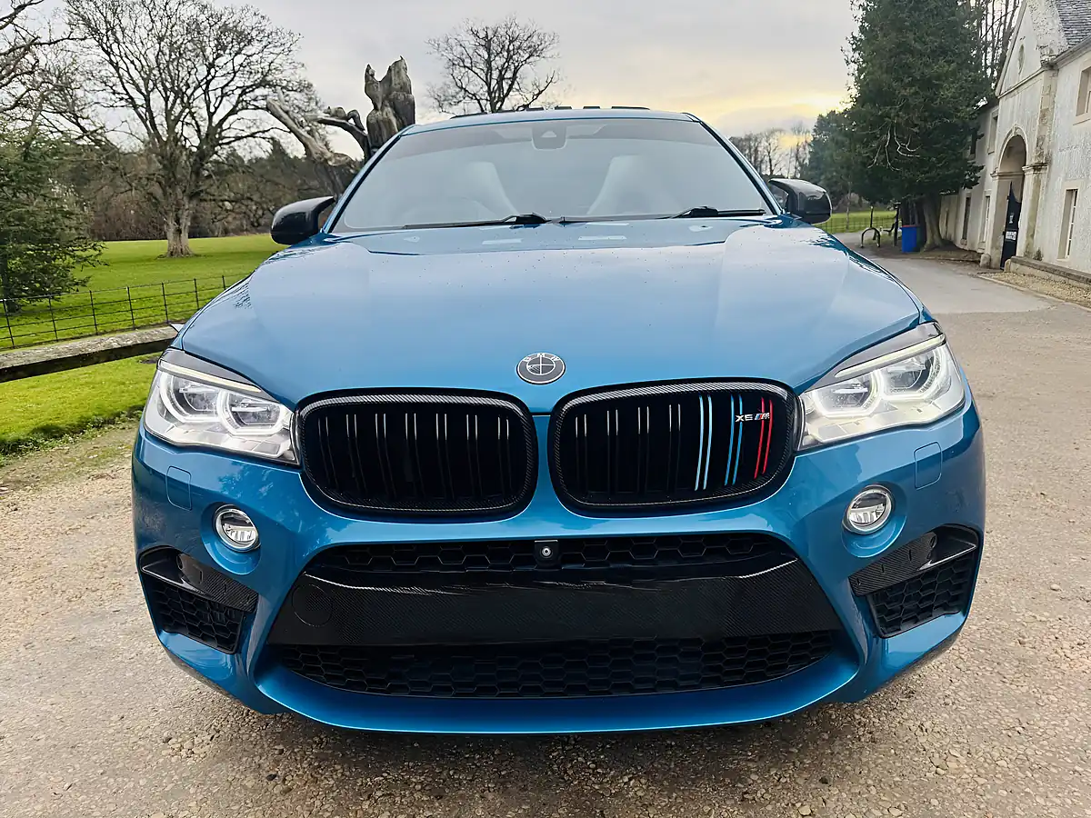 Used 2016 BMW X6 M Long Beach Blue - Interior and Exterior details 8