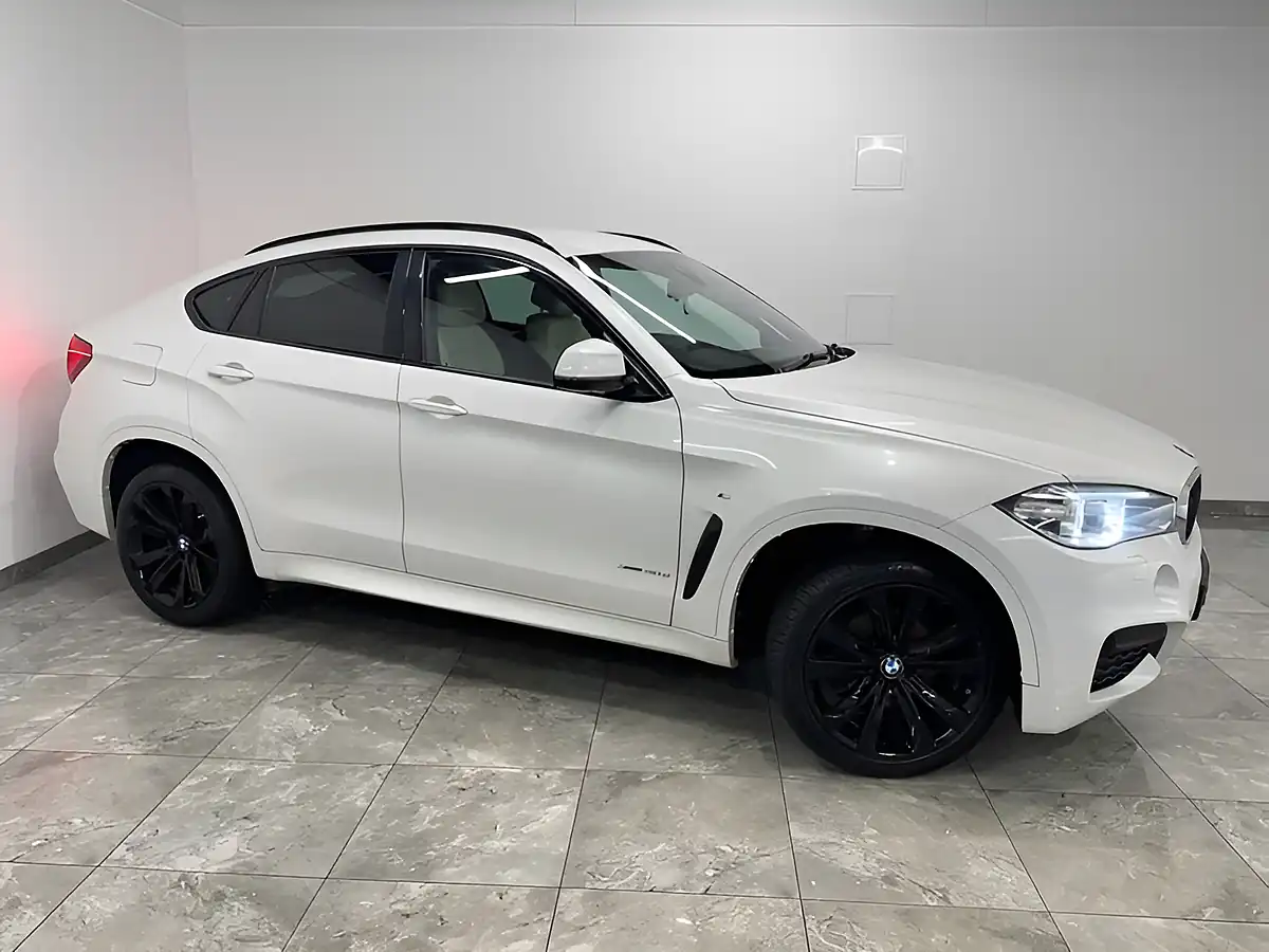 Used 2016 BMW X6 M Sport Mineral White - Interior and Exterior details 2