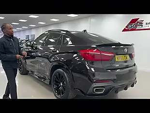 Used 2016 BMW X6 M Sport Ruby Black - Interior and Exterior details 20