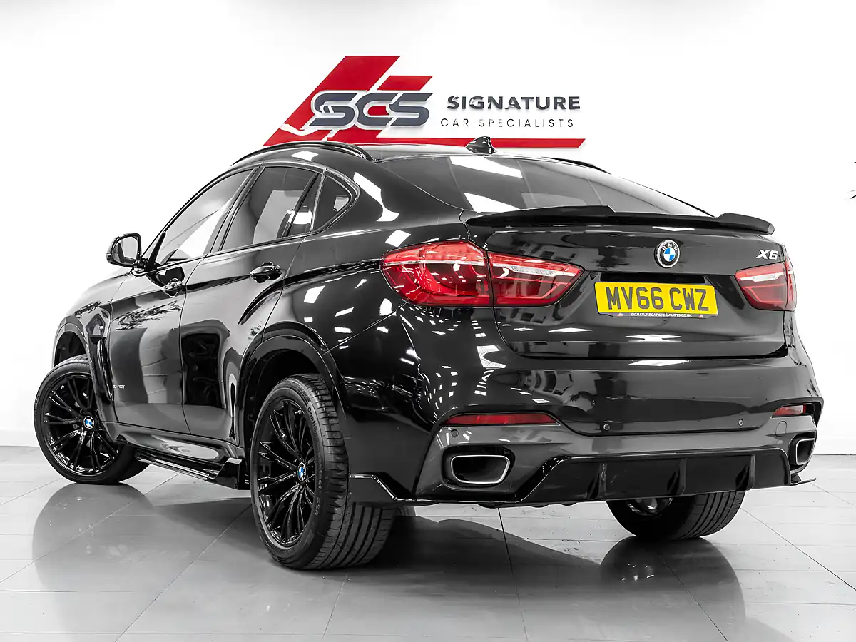 Used 2016 BMW X6 M Sport Ruby Black - Interior and Exterior details 3