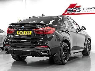 Used 2016 BMW X6 M Sport Ruby Black - Interior and Exterior details 4