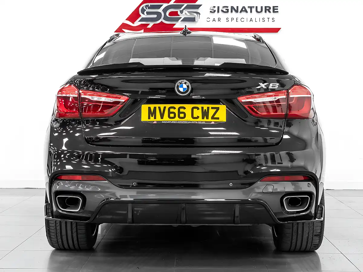 Used 2016 BMW X6 M Sport Ruby Black - Interior and Exterior details 6