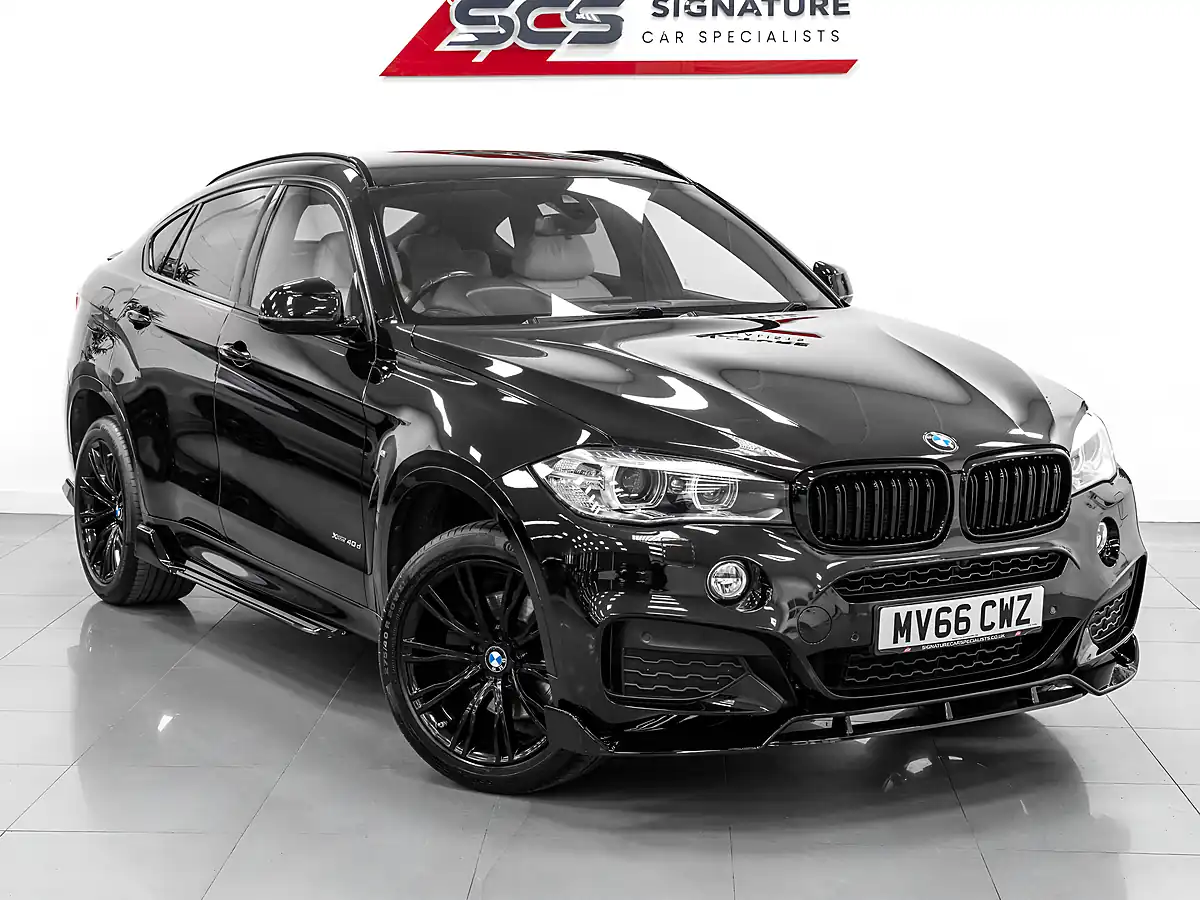 Used 2016 BMW X6 M Sport Ruby Black - Interior and Exterior details 7