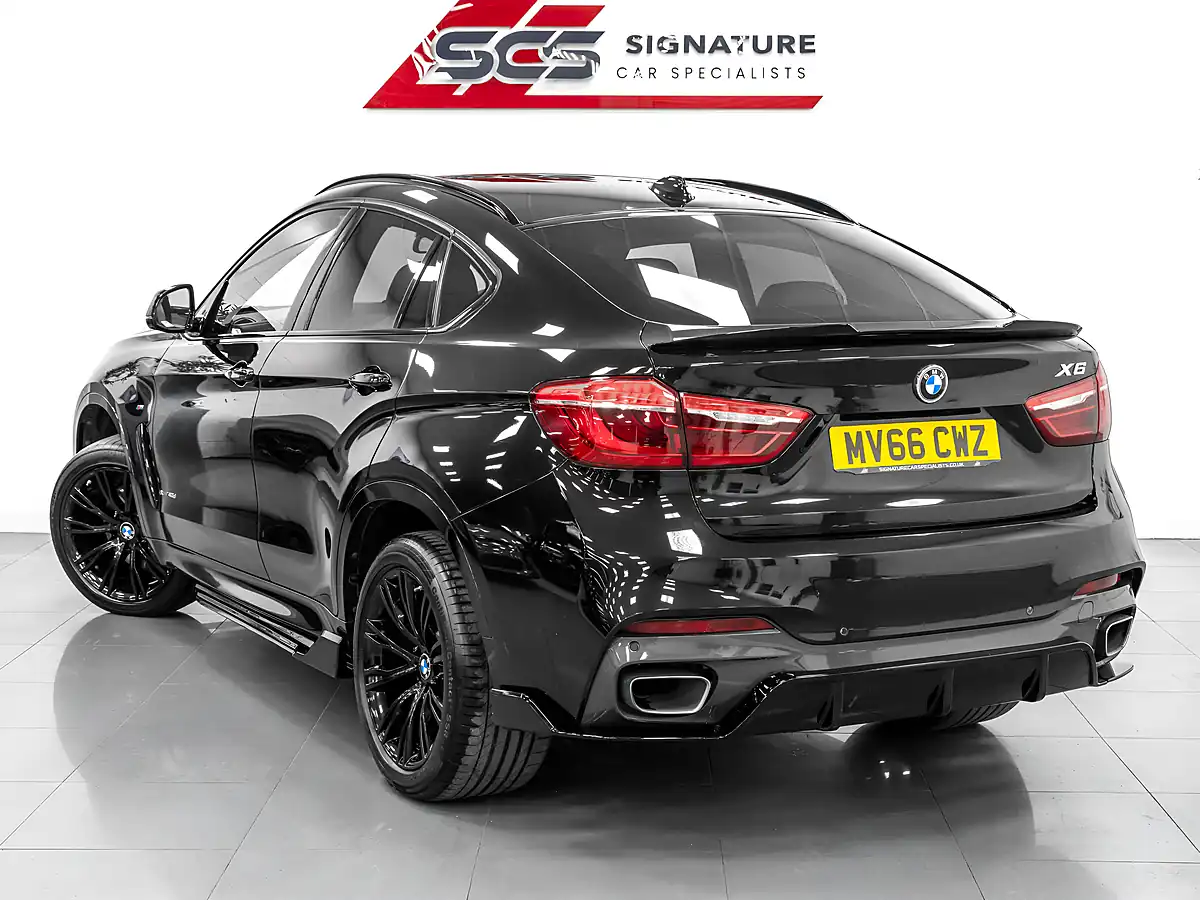 Used 2016 BMW X6 M Sport Ruby Black - Interior and Exterior details 8
