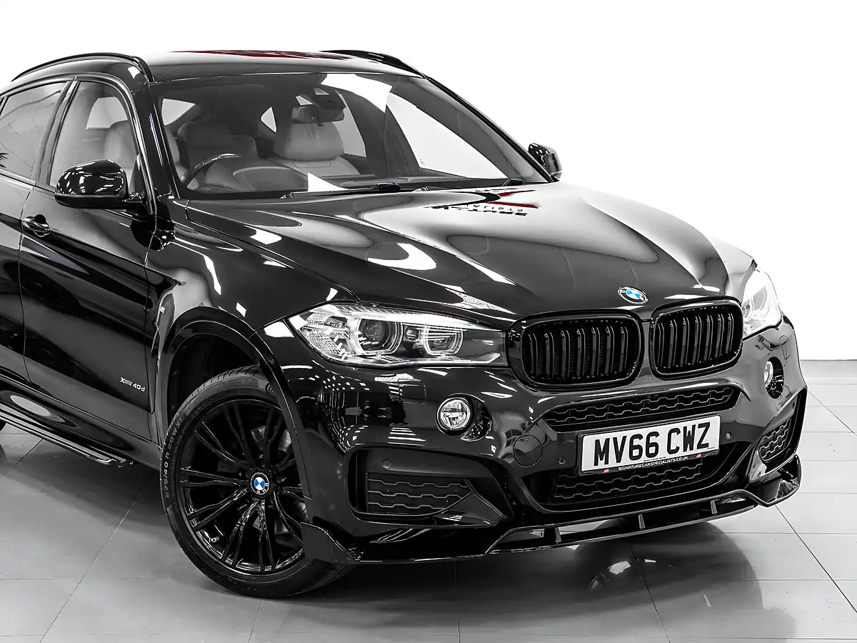 Used 2016 BMW X6 M Sport Ruby Black - Interior and Exterior details 9